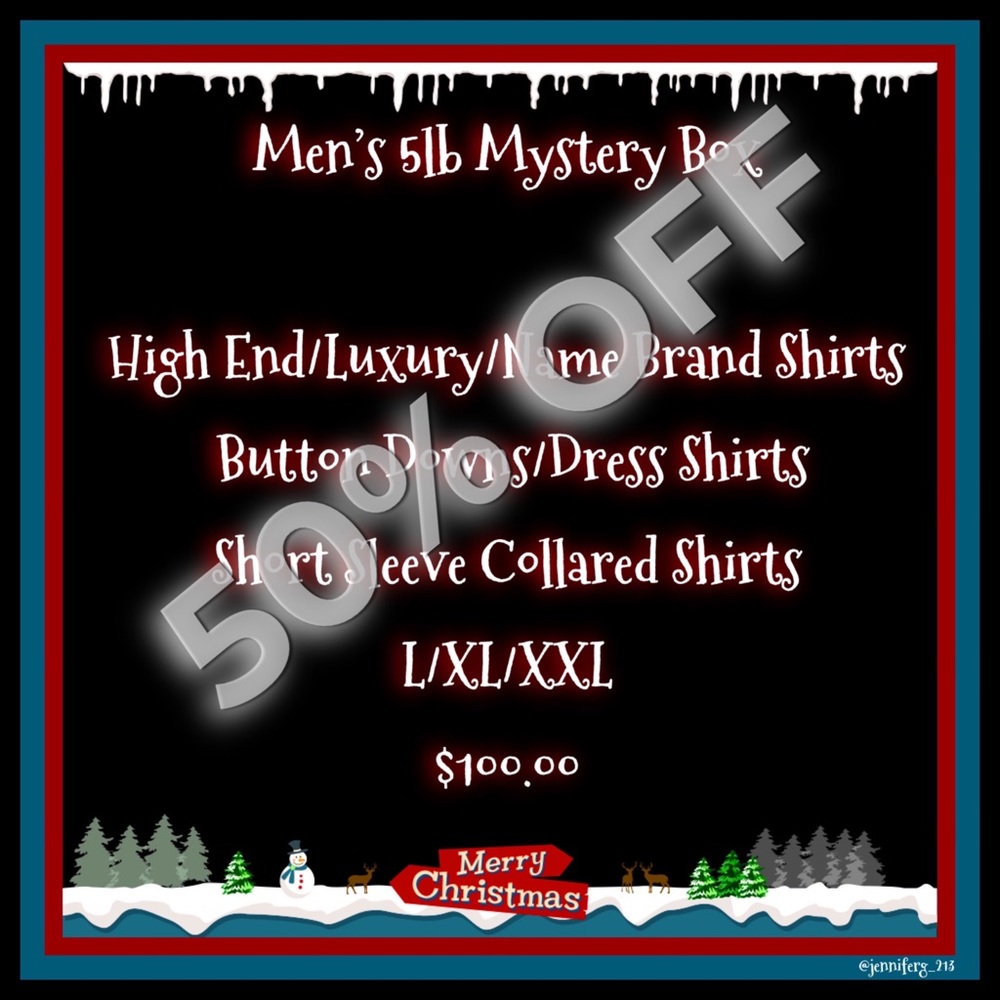 Men’s 5lb Mystery Box - Picture 2 of 3